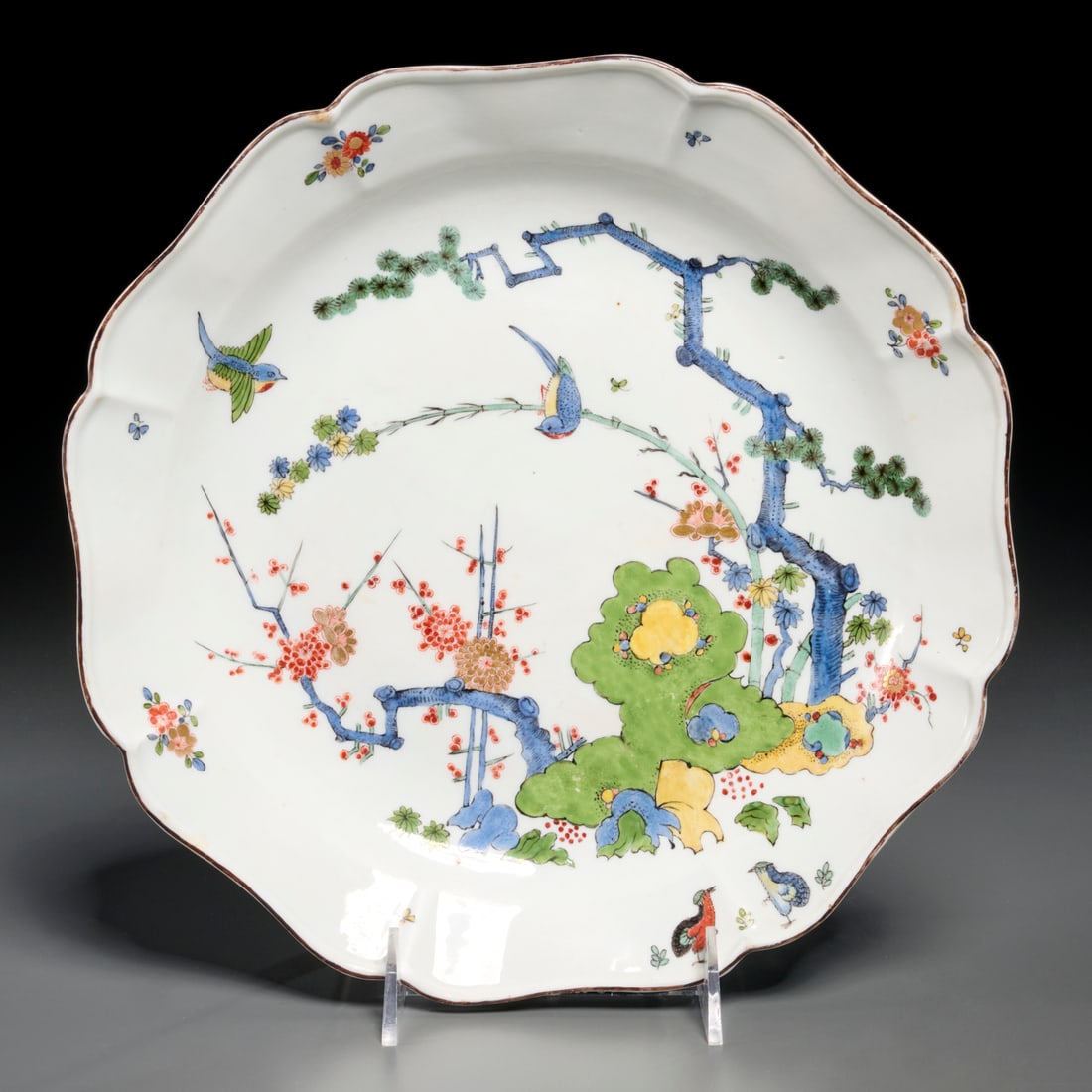 Meissen kakiemon porcelain dish, ex Christie's (1 of 9)