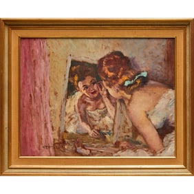 Pal Fried, oil on masonite