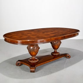 Marge Carson (style) extension dining table