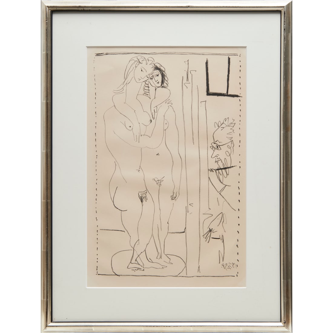 Pablo Picasso, lithograph on Arches paper, 1954 (1 of 8)