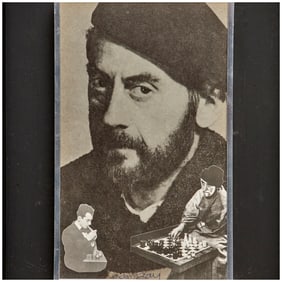 Man Ray (after), collage on paper