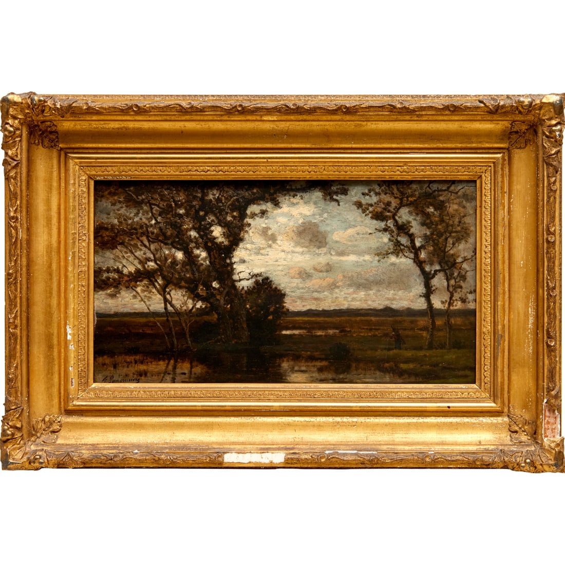 Jean Pierre Francois Lamoriniere, oil on board (1 of 8)