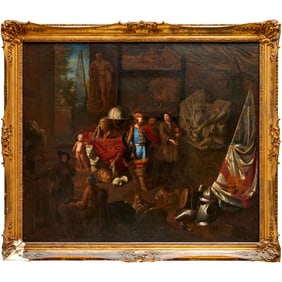 Balthasar van den Bossche, oil on canvas