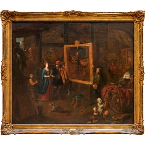 Balthasar van den Bossche, oil on canvas