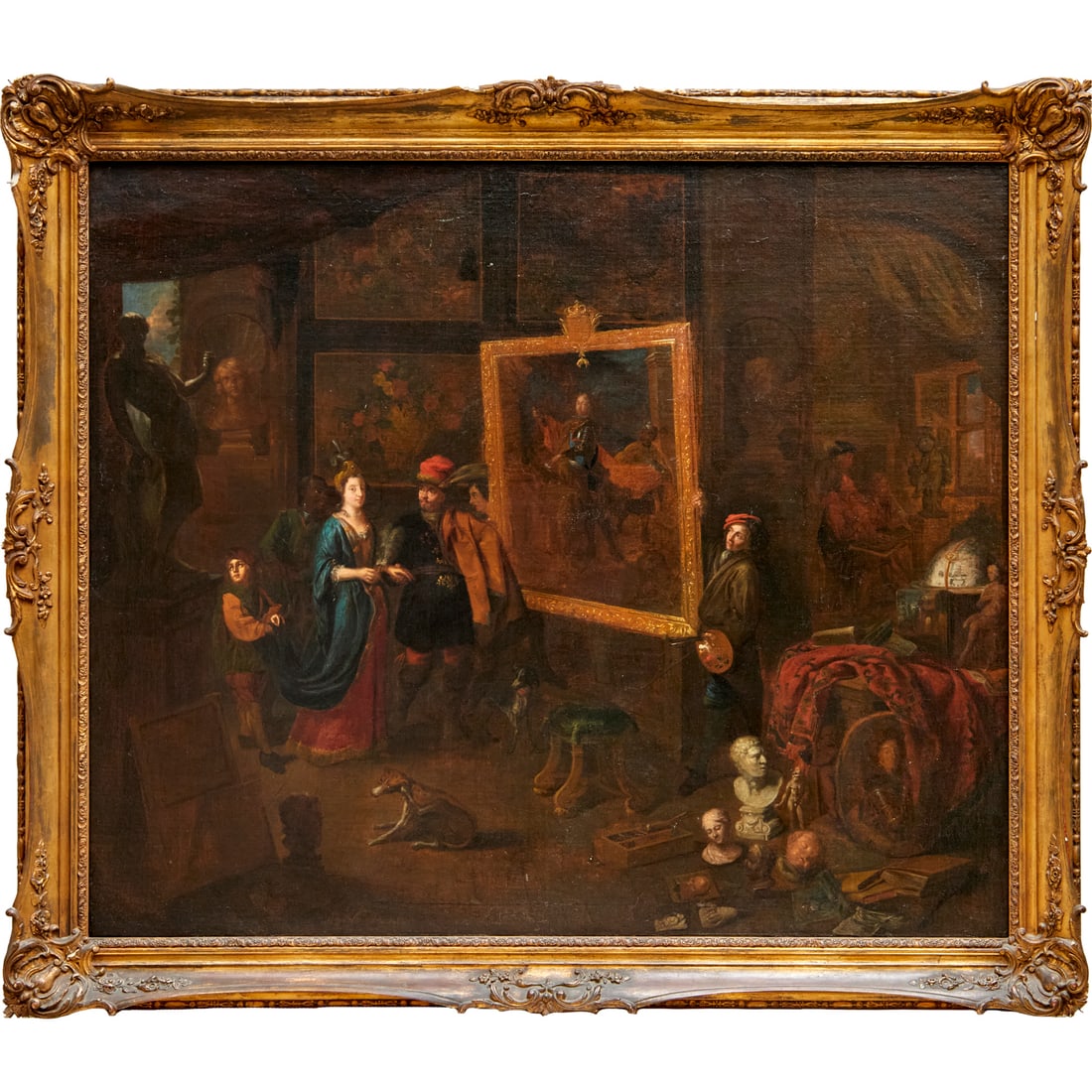 Balthasar van den Bossche, oil on canvas (1 of 7)