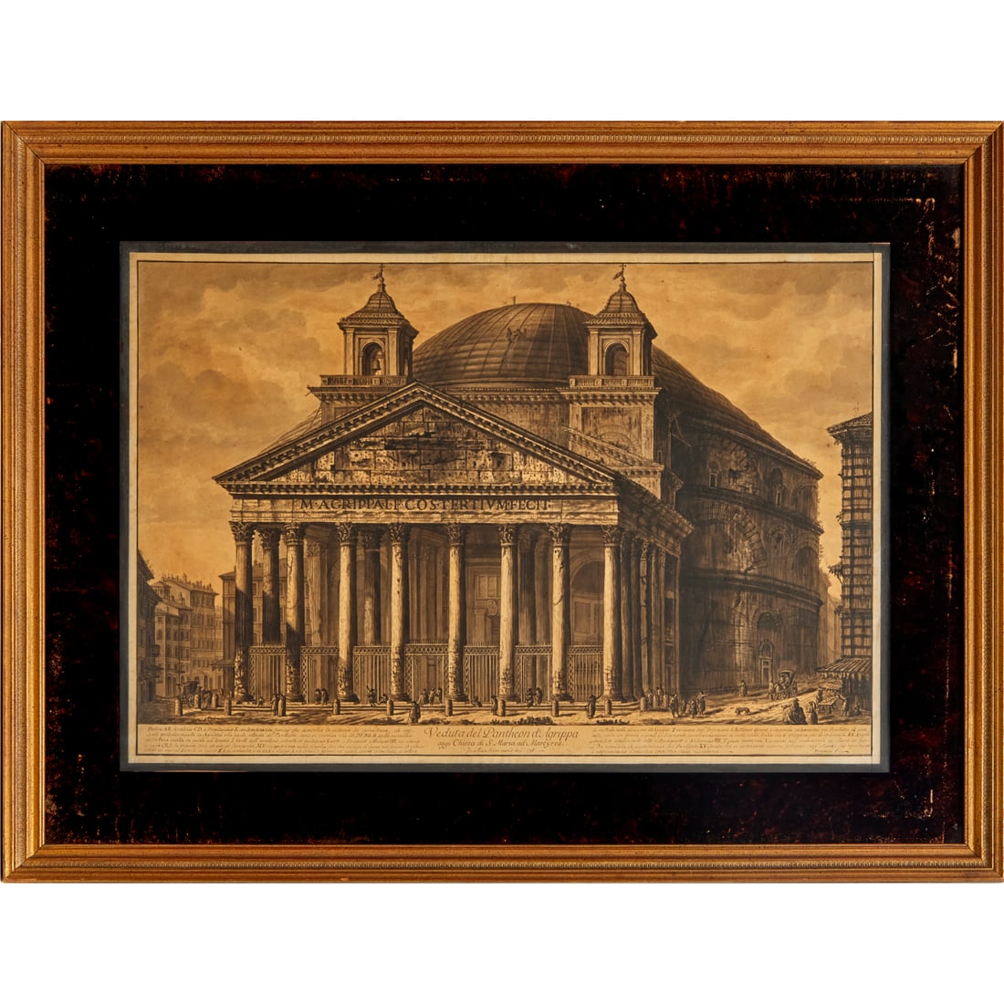 Giovanni B. Piranesi (after), ink on paper, 1796 (1 of 6)