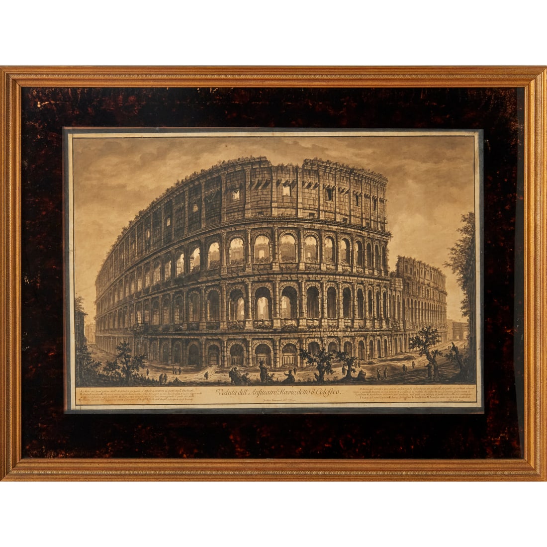 Giovanni B. Piranesi (after), ink on paper, 1796 (1 of 6)