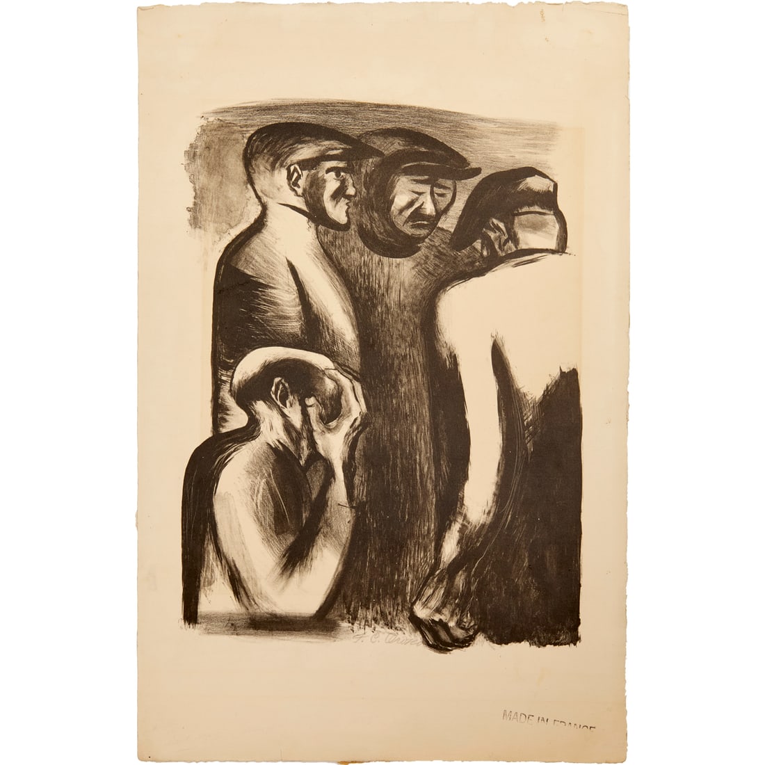 Jose Clemente Orozco, signed lithograph, 1932 (1 of 7)