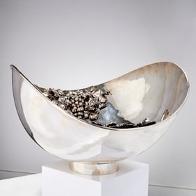 Italian sterling centerpiece, mark of Mazzucato