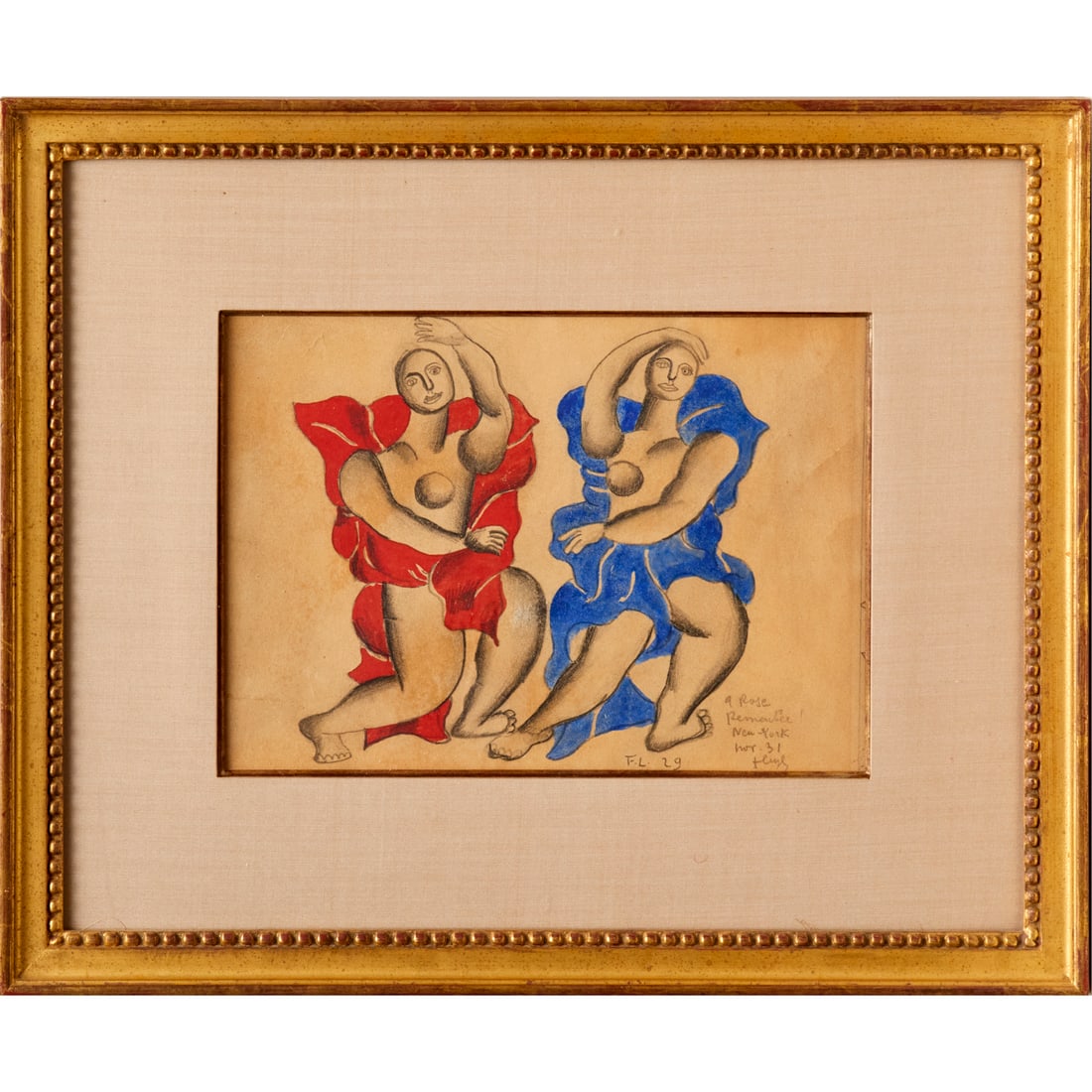 Fernand Leger, graphite and gouache, 1929 (1 of 7)