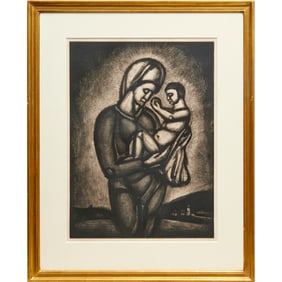 Georges Rouault, large etching, 1924/1948