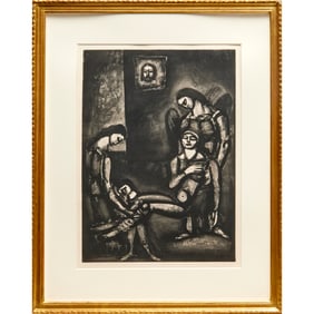 Georges Rouault, large etching, 1926/1948
