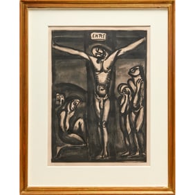 Georges Rouault, large etching, 1923/1948