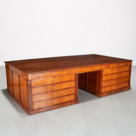 Palatial Viennese desk, ex House of Liechtenstein