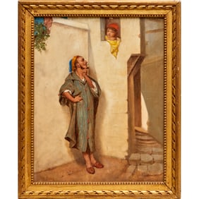 Honore Boze, oil on panel