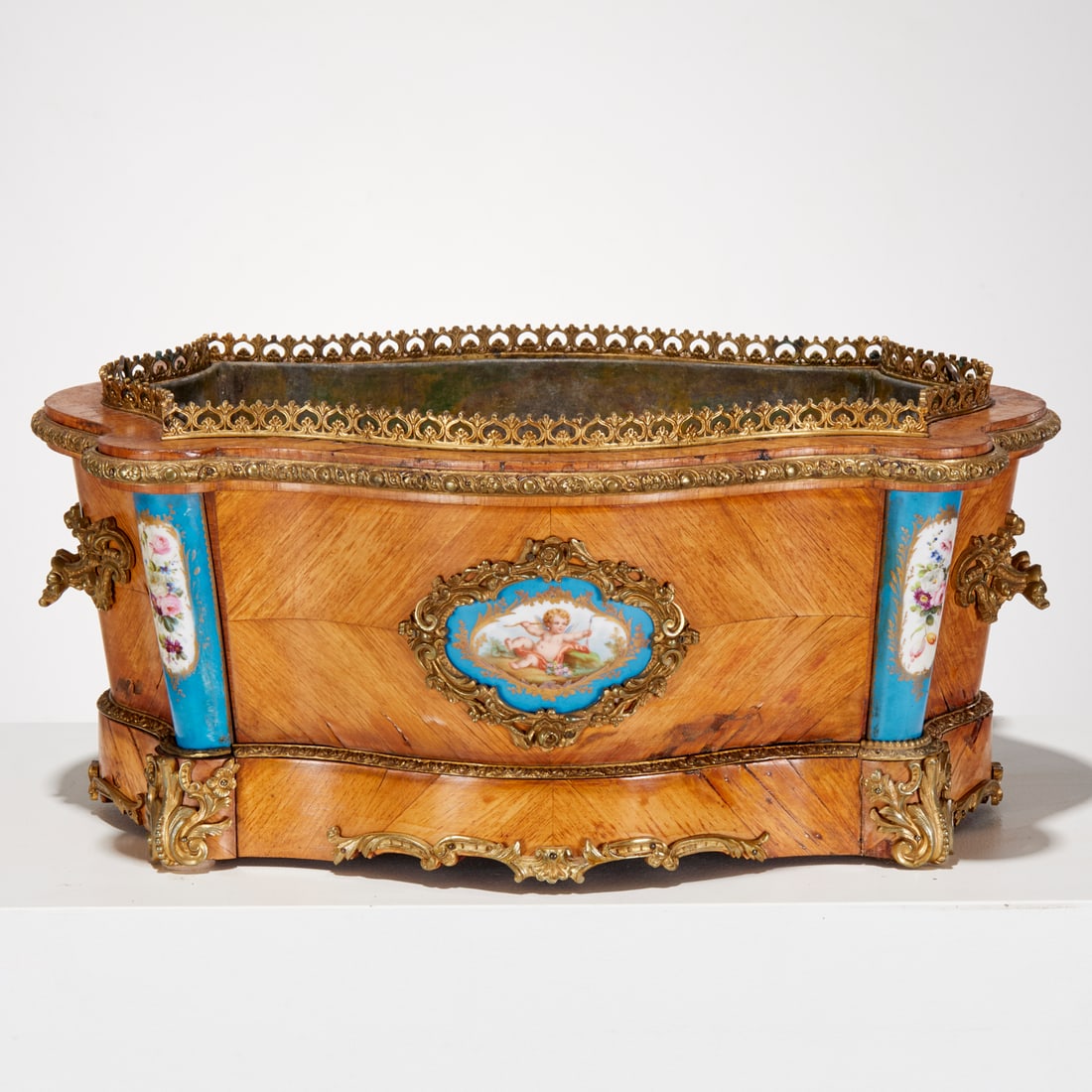 Napoleon III bronze mounted jardiniere ex Sothebys (1 of 8)