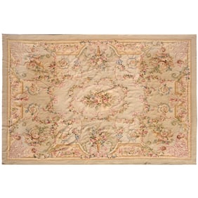 Large Aubusson style carpet