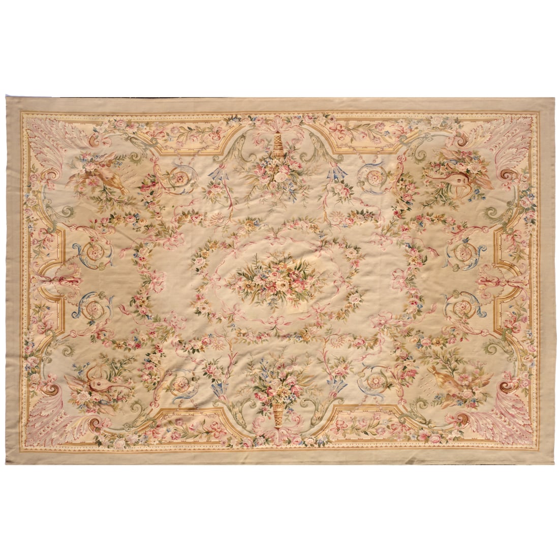 Large Aubusson style carpet (1 of 7)