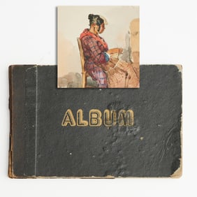 Hans von Bartels, original sketchbook, 1880s