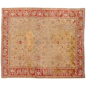 Antique Ziegler Sultanabad carpet