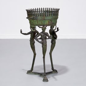 Grand Tour bronze athenienne form jardiniere