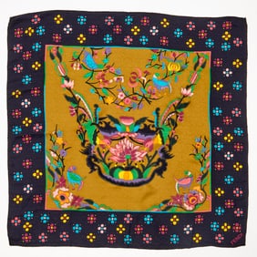 Fendi Roma silk scarf
