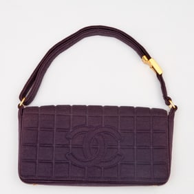 Chanel Chocolate Bar flap handbag