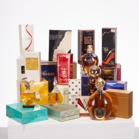 Large group assorted perfume, cologne, incl Hermes