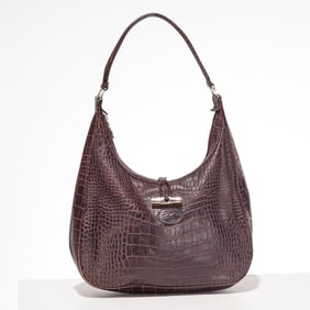 Longchamp Roseau hobo medium handbag