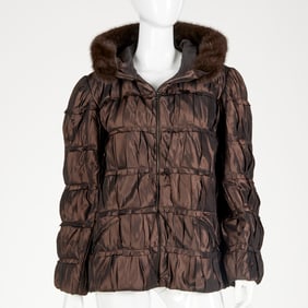 Oscar de la Renta All Weather puffer jacket