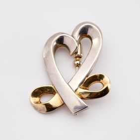 Tiffany & Co. Paloma Picasso 18k & sterling brooch