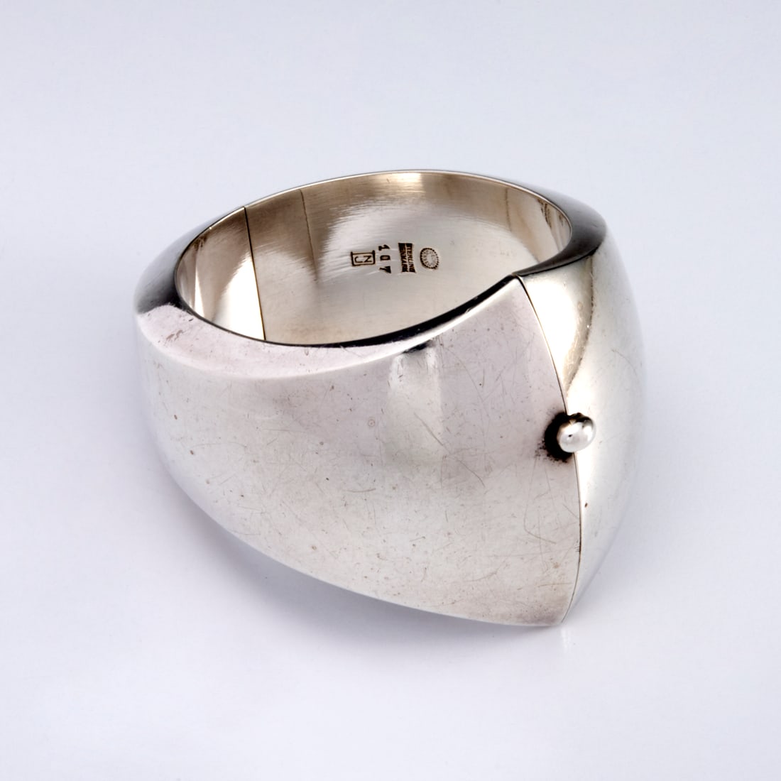 Georg Jensen sterling cuff 107 (1 of 5)