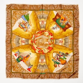 Gucci "Teatro D'Opera" silk scarf