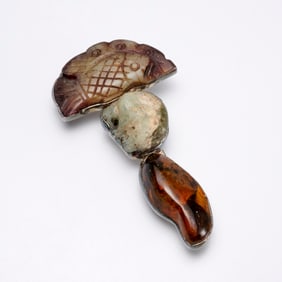 Rebecca Collins sterling & gemstone brooch