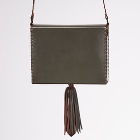Zeus & Dione leather crossbody handbag