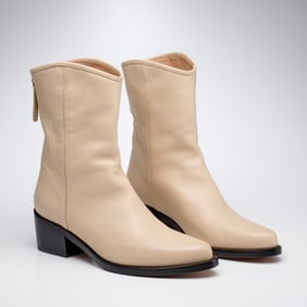 Legres Ivory ankle boots, size 40