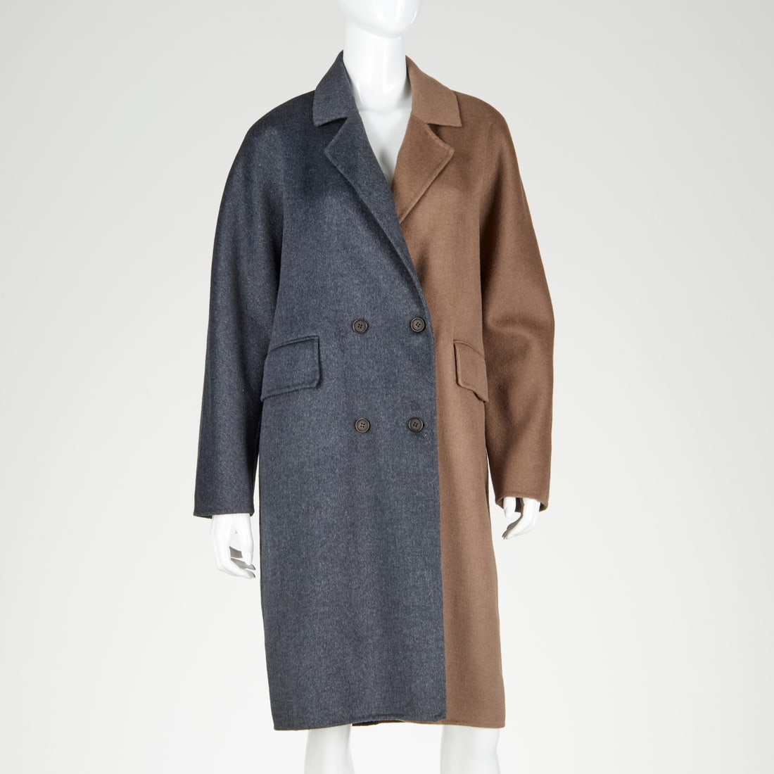 Rails Charcoal Camel wool coat (1 of 7)