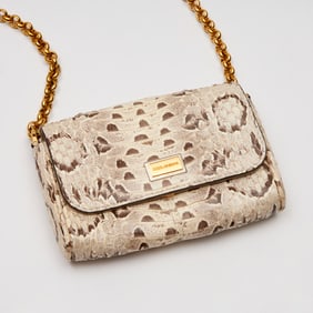 Dolce & Gabbana mini crossbody snakeskin print