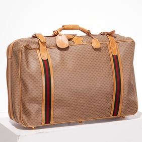 Gucci Monogram Canvas suitcase 26"