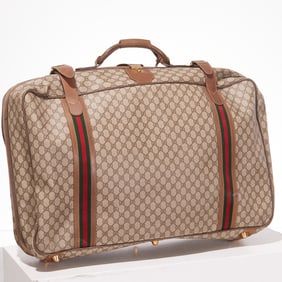 Gucci Monogram Canvas suitcase 27"