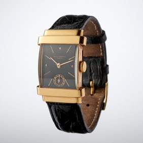 Patek Philippe 18k Top Hat gold wristwatch