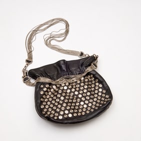 Rebecca Minkoff leather & chains studded bag