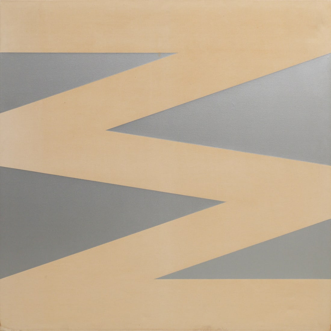 Minimalist School, large acrylic on canvas, 1967 (1 of 7)