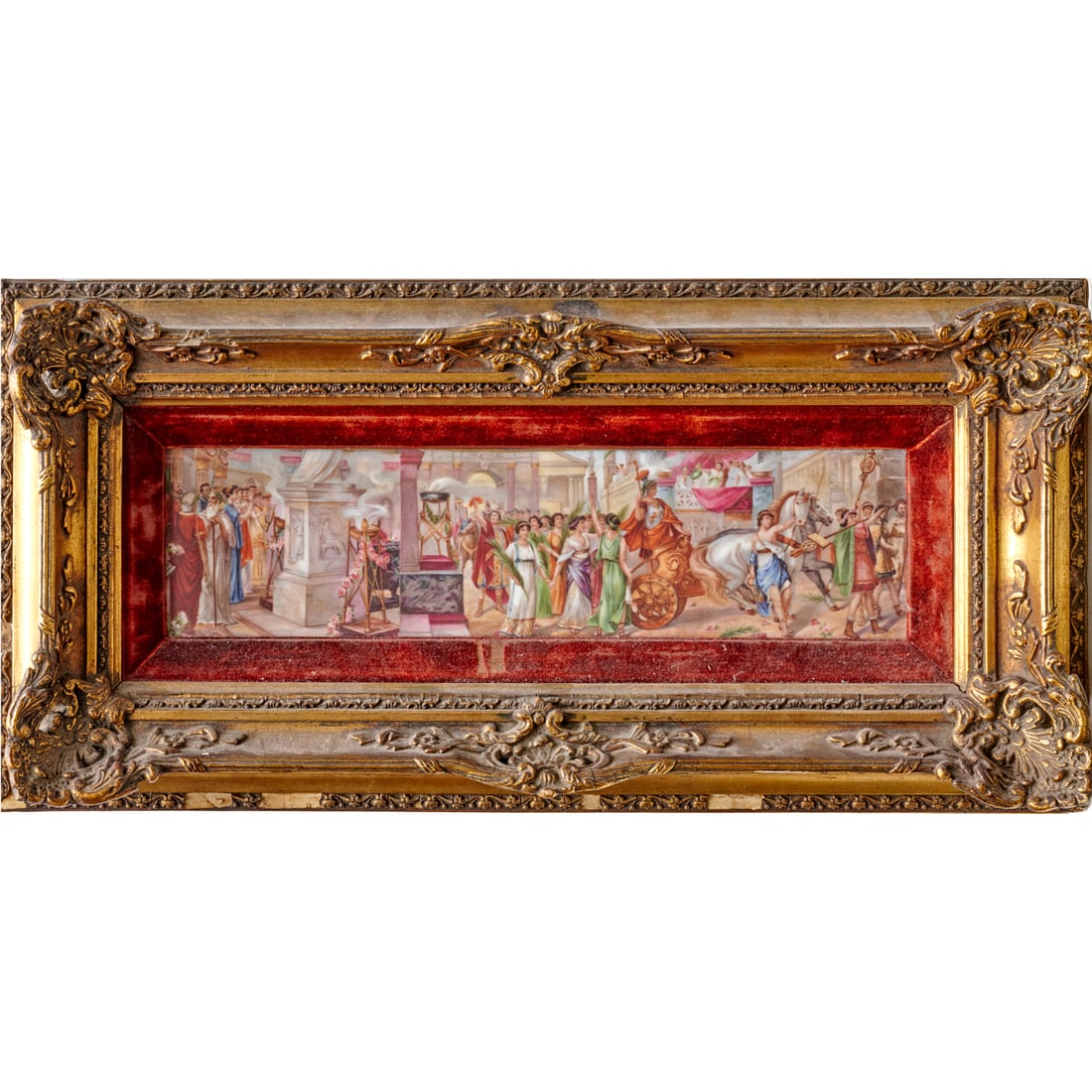 KPM style porcelain plaque (1 of 6)