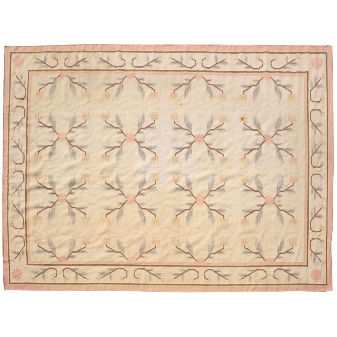 Dhurrie floral carpet (1 of 10)