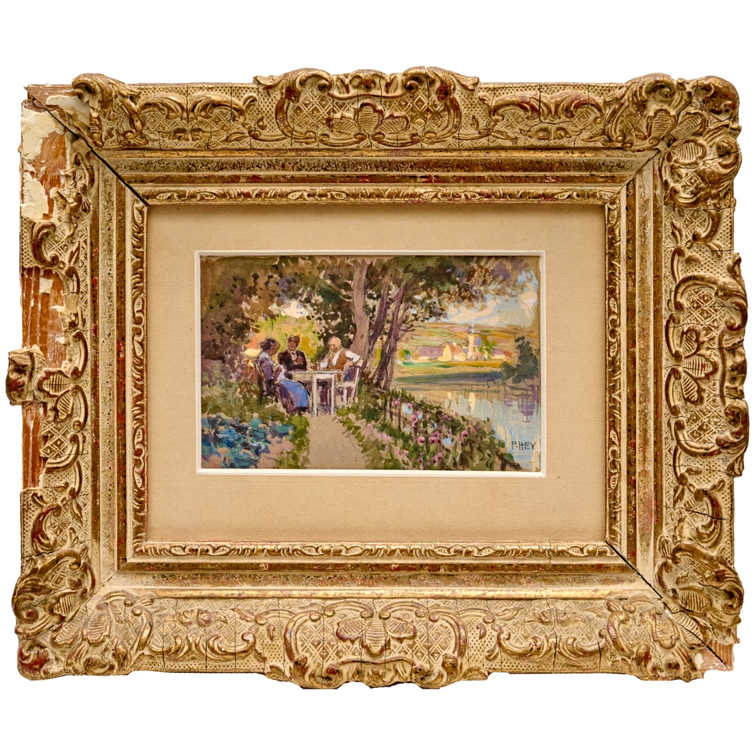 Paul Hey, watercolor and gouache on board (1 of 8)