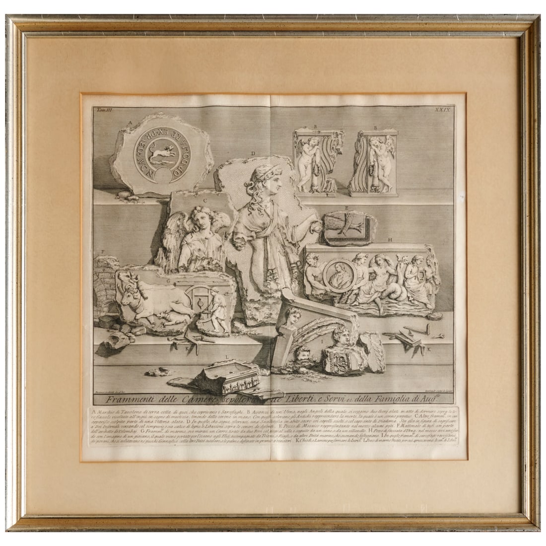 Giovanni Battista Piranesi, engraving, 1756/1835 (1 of 5)