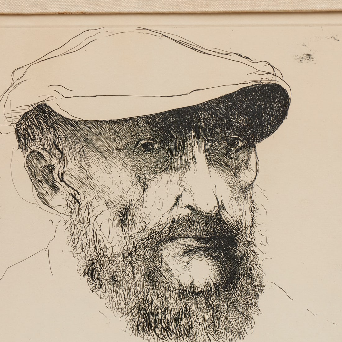 Leonard Baskin, etching, 1962 - 2