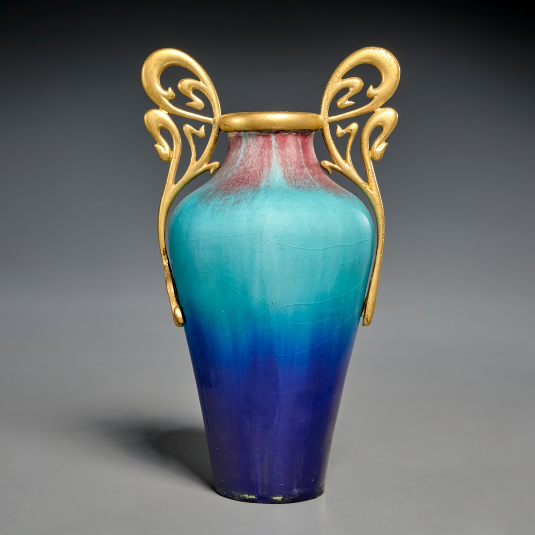 Art Nouveau Eugene Baudin style cabinet vase (1 of 5)