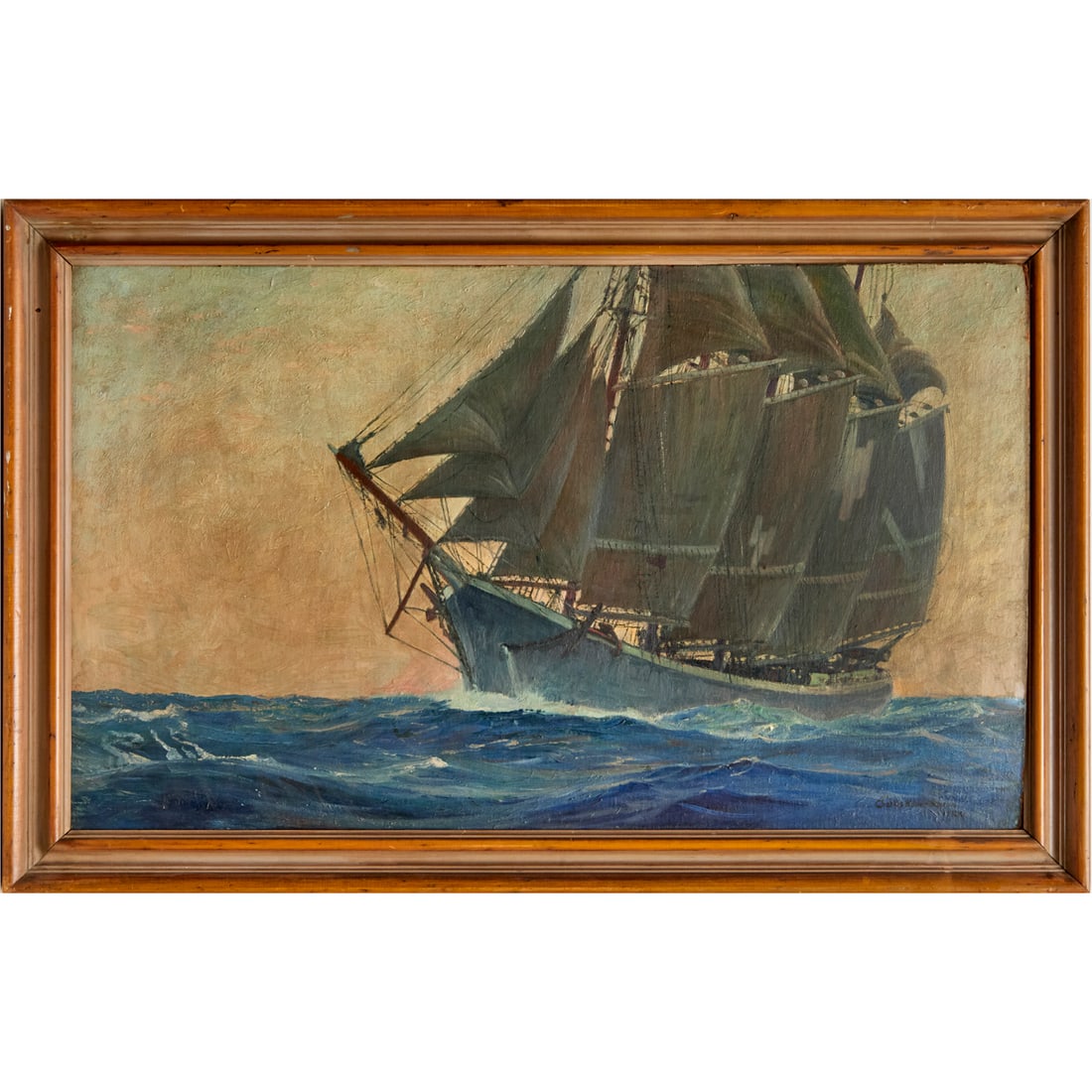 Charles Robert Patterson, oil on board, 1920 (1 of 6)